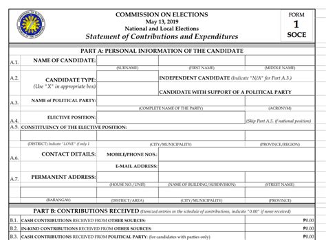 www.comelec.gov.ph soce form download